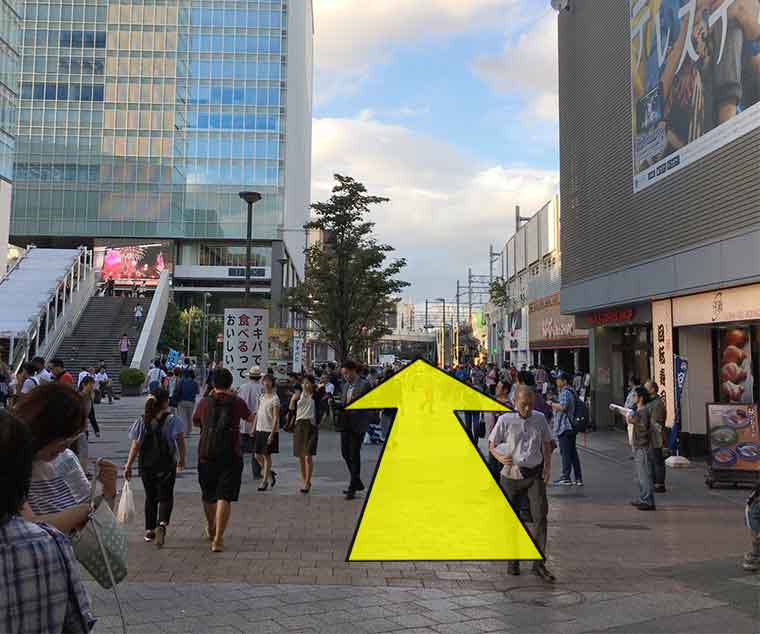 Keio Inokashira-linjen Shinsen Sta