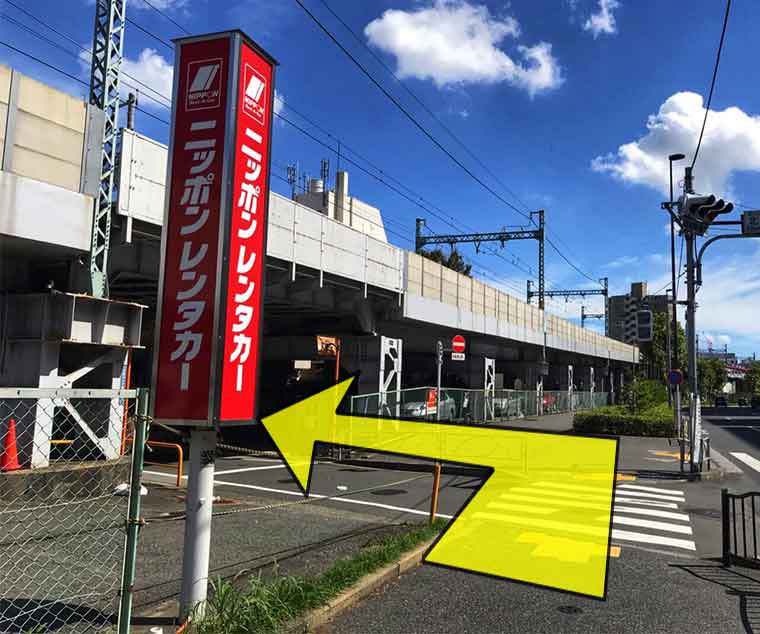 北品川十字路口